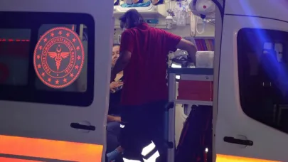 Ocakta unutulan yemek yangına yol açtı