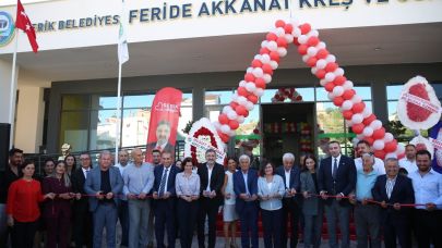 Serik'te kreş ve gündüz bakımevi açıldı