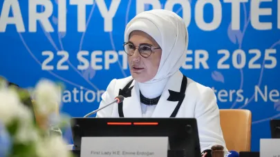 Emine Erdoğan, BM'de ‘Birlikte Daha İyiye: Aileden Başlayan Küresel Dayanışma’ programına katıldı