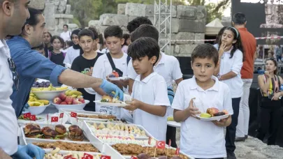 Phaselis Festivali'nde çocuklara özel etkinlik