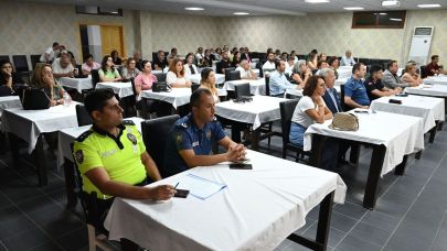 Kemer'de asayiş ve trafik tedbirleri toplantısı