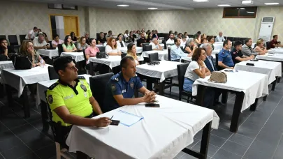 Kemer'de asayiş ve trafik tedbirleri toplantısı