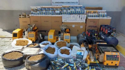 Alanya’da kaçak tütün operasyonu