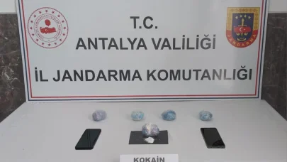 Alanya’da yarım kilo kokain ele geçirildi