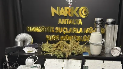 Antalya’da 1 haftada uyuşturucu madde suçundan 13 şahıs tutuklandı