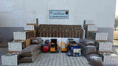 Antalya’da 1 milyon doldurulmuş makaron ele geçirildi