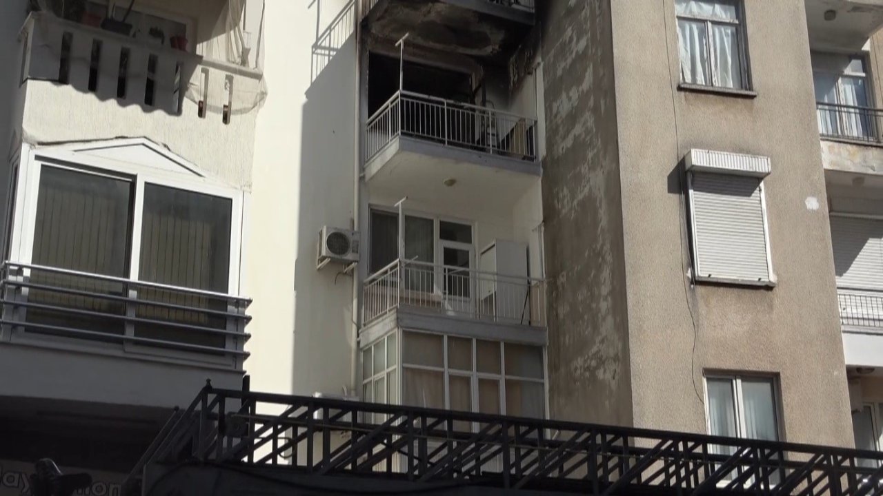 Antalya’da apartman dairesinde yangın: 1 yaralı