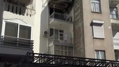 Antalya’da apartman dairesinde yangın: 1 yaralı