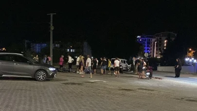 Antalya’da motosikletle otomobil çarpıştı: 1 yaralı