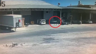 Demre Hali’ndeki patlamada güvenlik kamerasındaki detay olayın şiddetini gözler önüne serdi