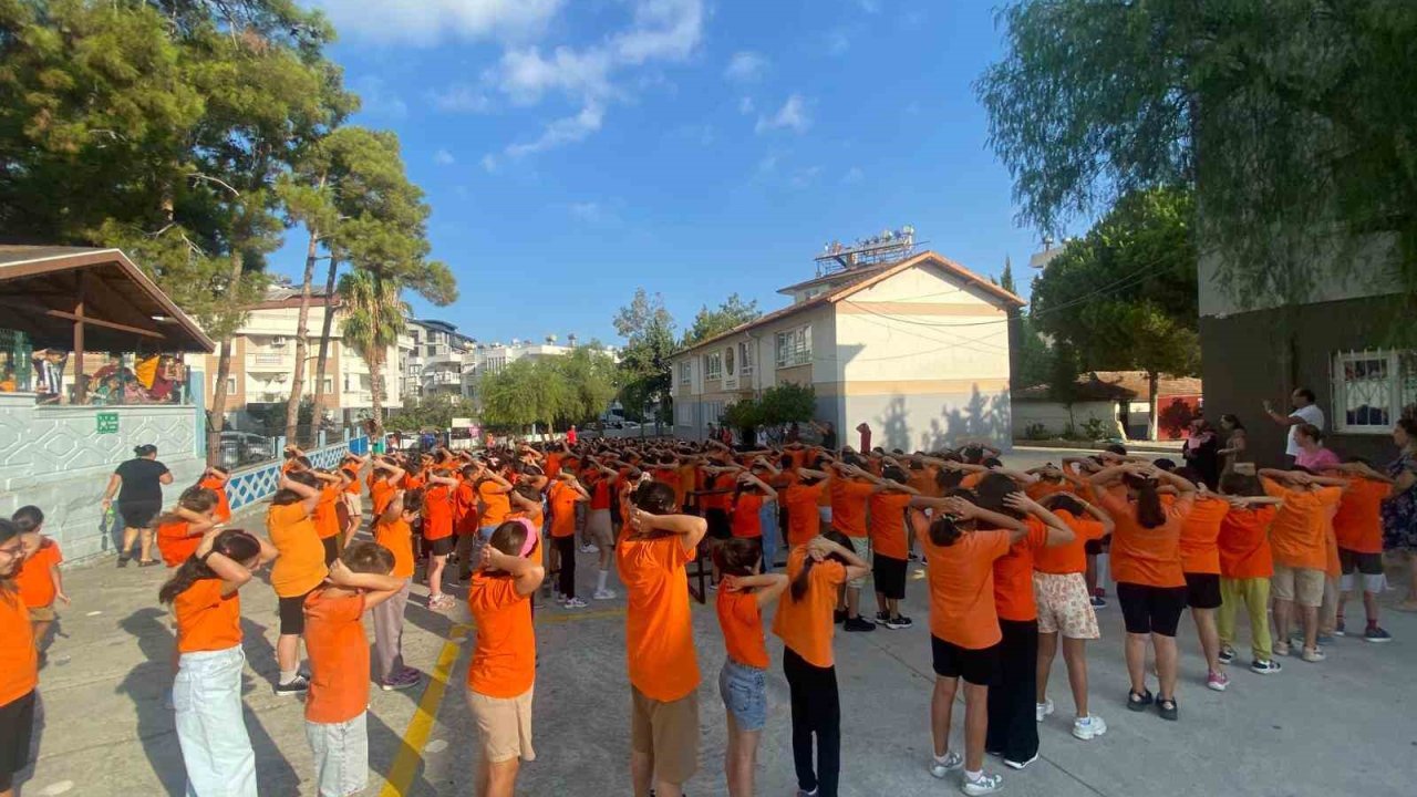 Gazipaşa’da minikler sporla coştu