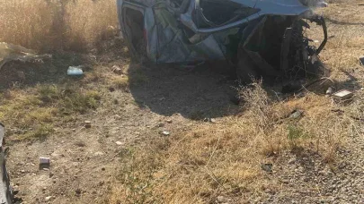 Kontrolden çıkan otomobil şarampole yuvarlandı: 1 ölü