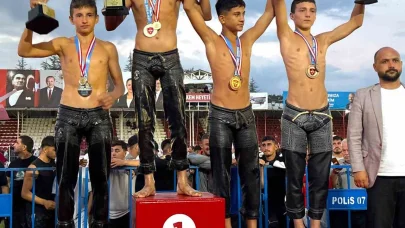 Manavgatlı sporcu Elmalı’da Teşvik 1 Boy’da şampiyon oldu