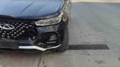 Manavgat’ta otomobiller çarpıştı: 1 yaralı