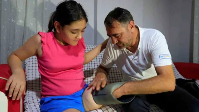 Protez bacağı dar gelen Özge için Türkiye ayağa kalktı