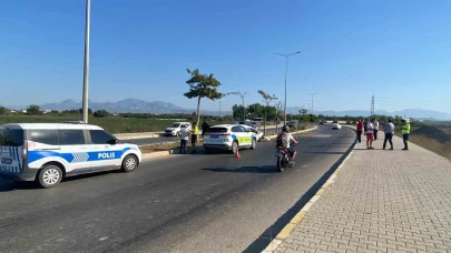 Serik’te iki otomobil çarpıştı: 1 yaralı