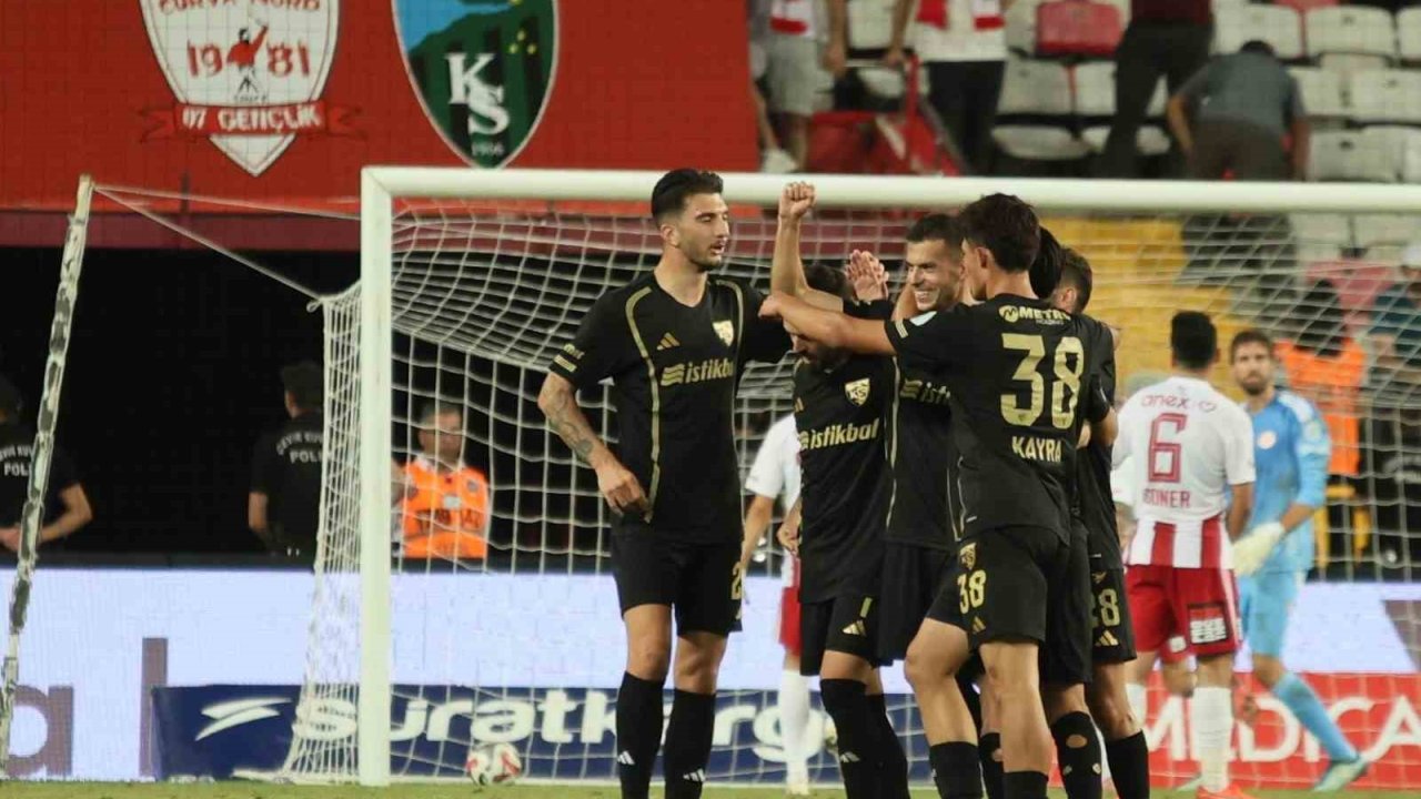 Trendyol Süper Lig: Antalyaspor: 1 - Kayserispor: 1 (Maç sonucu)