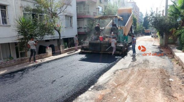 21 yıl sonra yeniden asfaltlandı