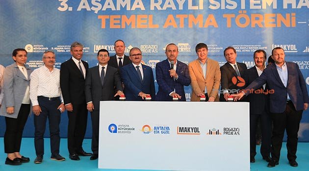 3. Etap Raylı Sistem Projesi’nin temeli atıldı