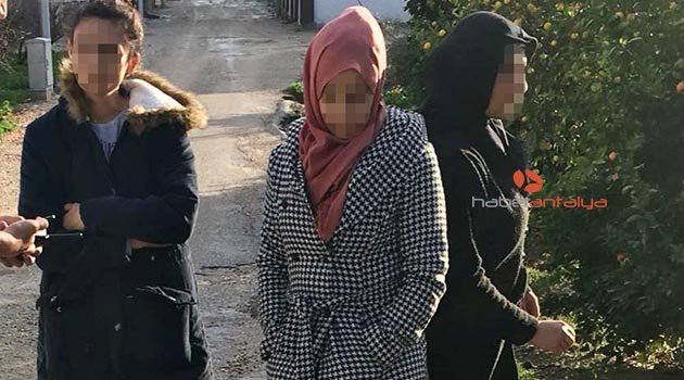 3 kadın hırsız polise yakalandı