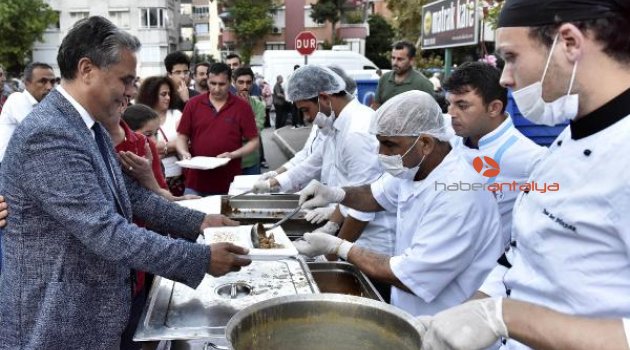 4 mahalle iftarda buluştu