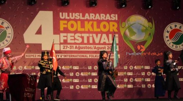 4. Uluslararası Folklor Festivali başladı