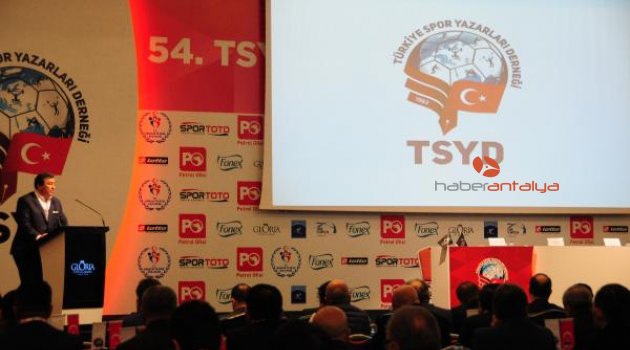 54. TSYD Sporun Zirvesi Antalya'da başladı
