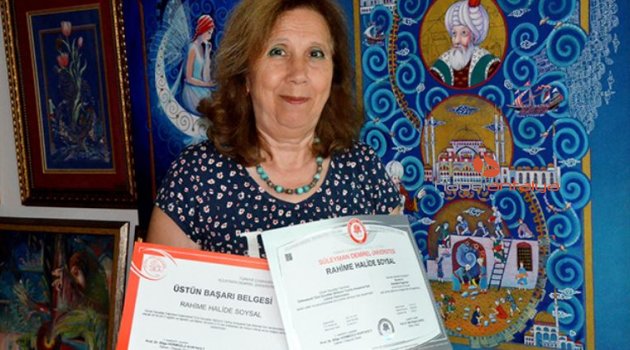 69 yaşında 3'üncü diplomasını aldı