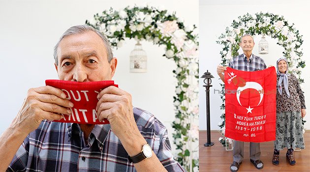 82'lik Kore gazisi, 60 yıllık emaneti yanından ayırmıyor
