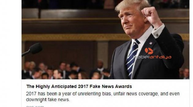 ABD Başkanı Trump "yalan habercilik" ödüllerini açıkladı