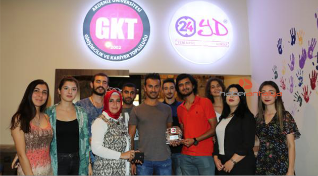 ABD'den Antalya'ya geldi