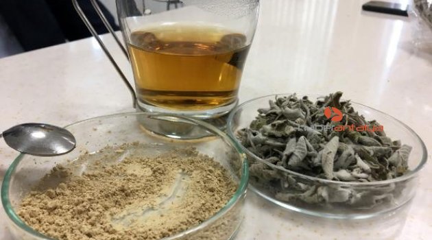Ada çayı, pastaları süsleyecek