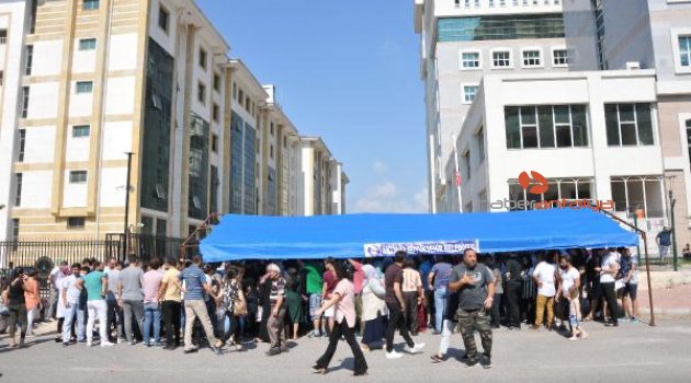 Adliyede 327 kişilik kadro için 2 bin 67 kişi müracaat etti