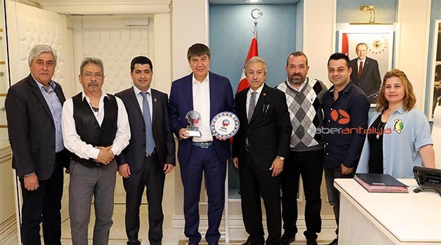 AGC ve TSYD'den Türel'e ziyaret