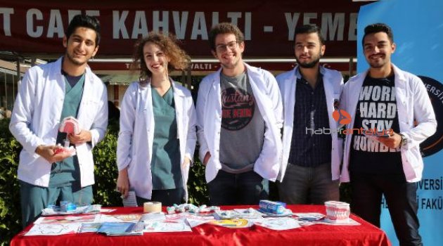 Ağız ve diş sağlığına dikkat çektiler