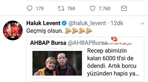AHBAP borcu ödedi, Recep Sert serbest kaldı