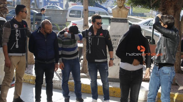 Aile görüntüsü altında zehir ticaretine suçüstü