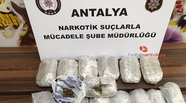 Aile konseptli uyuşturucu sevkiyatı