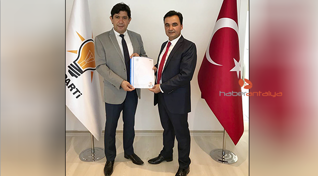 Ak Parti Demre'de ilk aday adayı Sertbaş