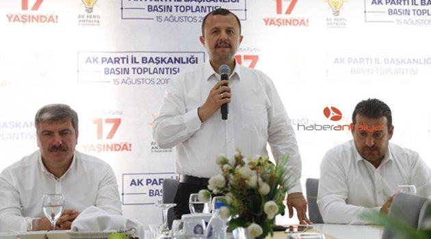 Ak Parti il başkanı Taş, iddialı konuştu