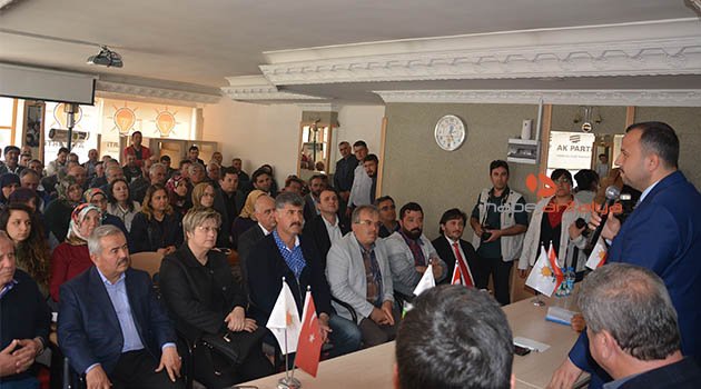 Ak Parti İl Başkanı Taş, Korkuteli’nde partisinin İstişare Toplantısına katıldı