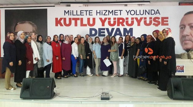 AK Parti Korkuteli İlçe Kadın Kolları 5’inci Genel Kurulu