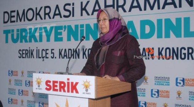 Ak Parti Serik'te kadın kolları seçimi