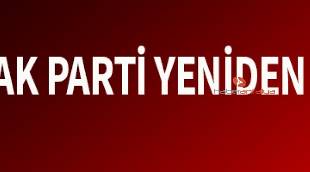 AK PARTİ YENİDEN SAHAYA İNİYOR