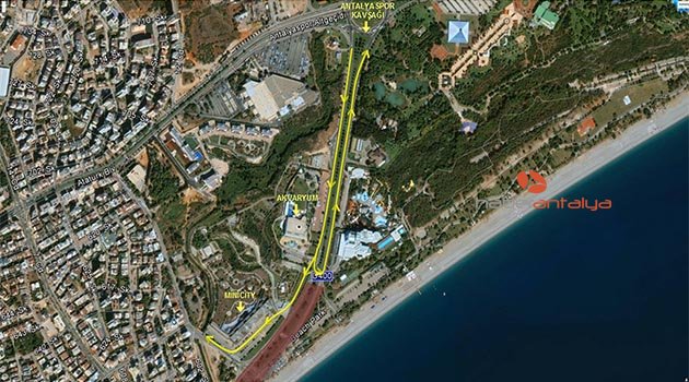 Akdeniz Bulvarı tamamen trafiğe kapatılıyor
