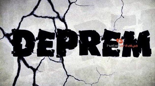 AKDENİZ’DE DEPREM
