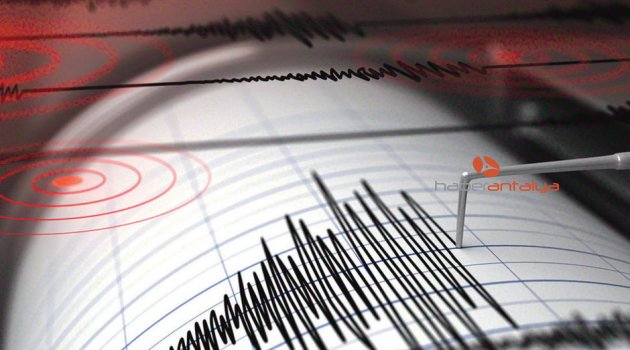 Akdeniz'de deprem