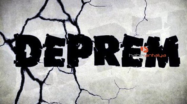 AKDENİZ'DE DEPREM