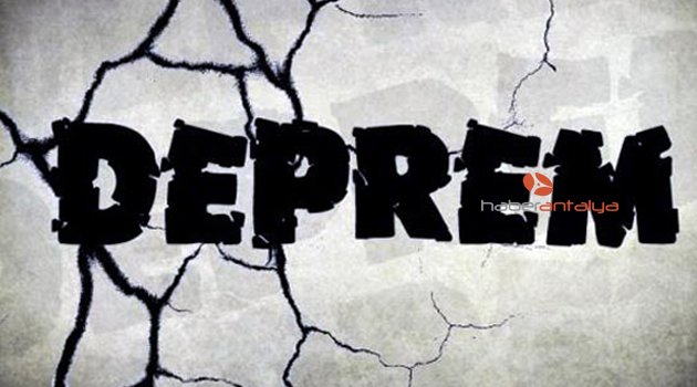 AKDENİZ'DE KORKUTAN DEPREM