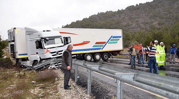 Akseki'de kaza: 1 yaralı